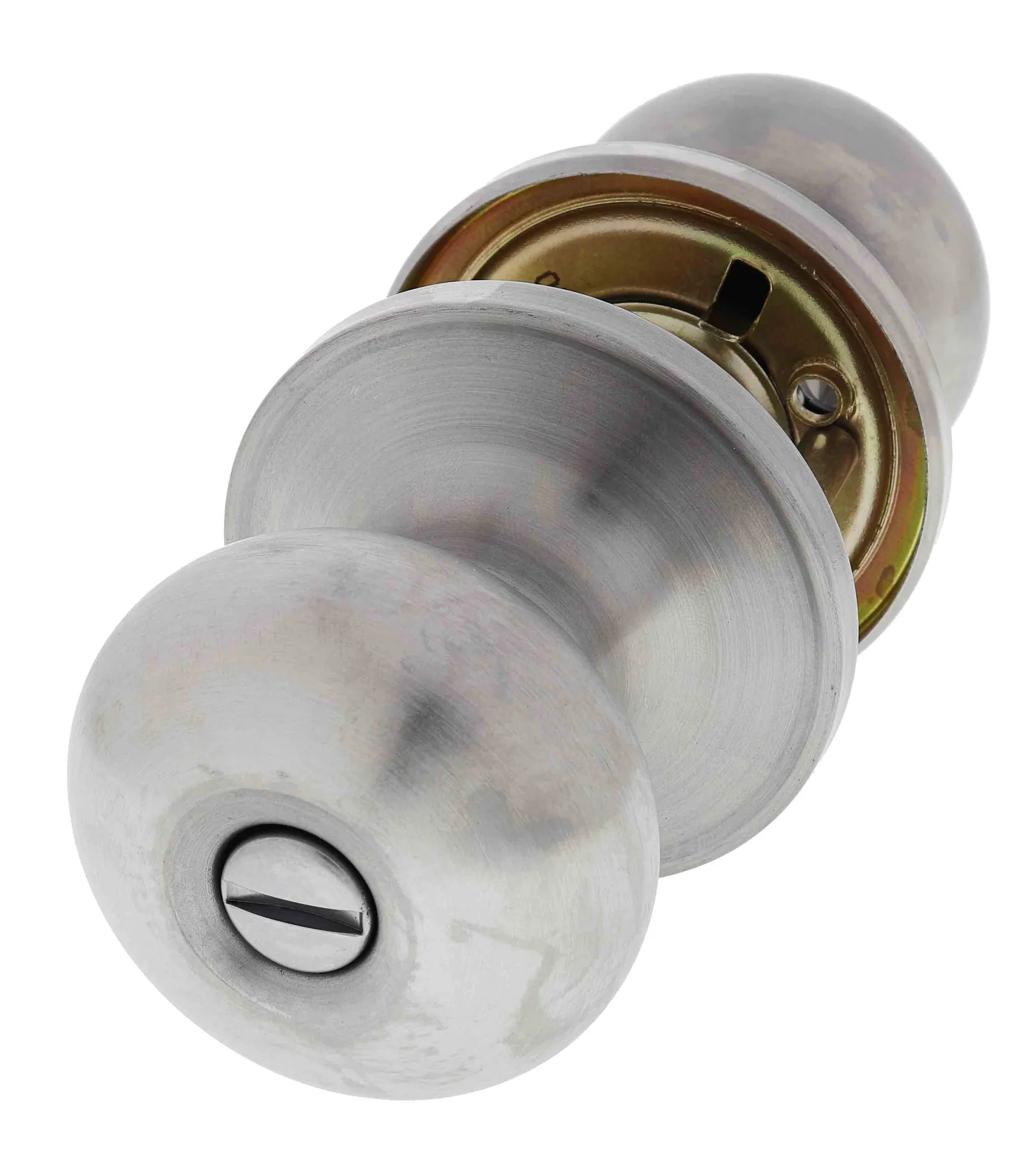 Privacy Door Knob 02 - Satin Steel